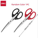 DELI Soft Handle Scissors for Office & Home Use - Durable Sharp Handcraft Scissors for Crafting & Office Supplies