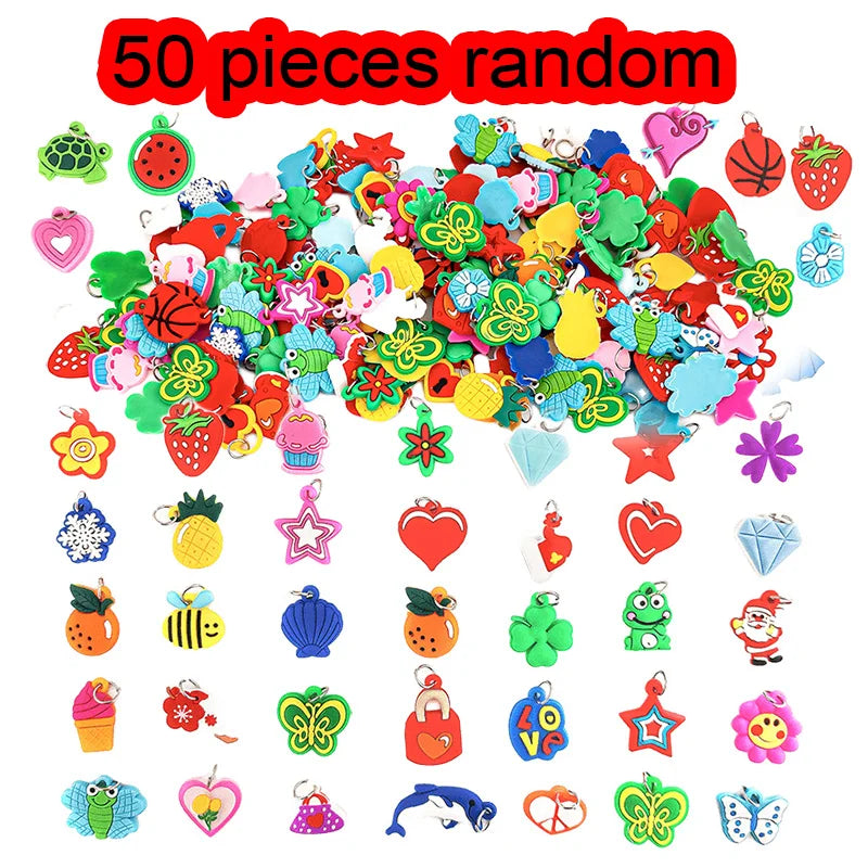 Tear bandas de borracha pulseira tecido laço, DIY tricô brinquedos presente, novo