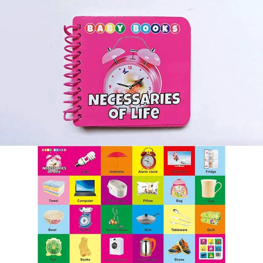 English Language and Cognitive Learning Books for 0-2 Year Olds; Ideal Early Education Children's Gifts