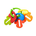 Baby Teething Toys Silicone Chew Teether Teethers for Babies Development Baby Rattle Newborn Infant Sensory Baby Toys 0-3-6-12 M