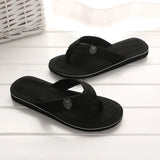 Men's Casual Flip Flops Fashion Beach Shoes Men Summer Non-Slip Flat Slides Men's Slippers Indoor House Shoes Man Male Slipper