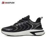 Baasploa New Running Shoes Men Casual Lightweight Mesh Walking Shoes Male Outdoor Breathable Non-Slip Tennis Sports Shoes