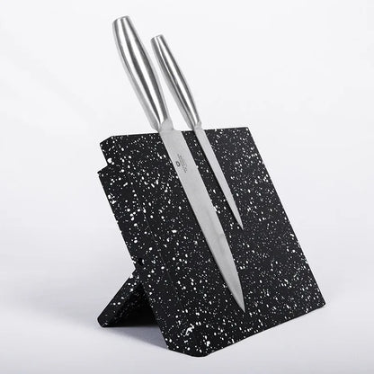 Magnetic Knife Block MDF Board Tableware Organizer Knives Holder Kitchen Accessories Storage