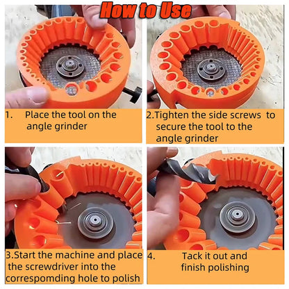 Upgrade 118 Degree Angle Grinder Drill Bit Sharpener Power Drill Bit Grinding Tool for 2 to 13mm Drill Bits
