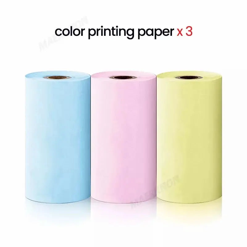 Printing Paper Convenient For Pocket Printers Student Wrong Question Thermal Bluetooth Mobile Phone Photo Data Note Print Camera