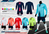 Adult Kid Soccer Jersey Customize Long Sleeved Football Uniform Shirt Futsal Sportswear Training Tracksuit Sports Clothes Outfit