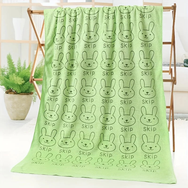 1pc Ultra Fine Fiber Super Absorbent Pet Bath Towel, Fast Drying, Soft and Comfortable Small To Large Dog and Cat Grooming Towel