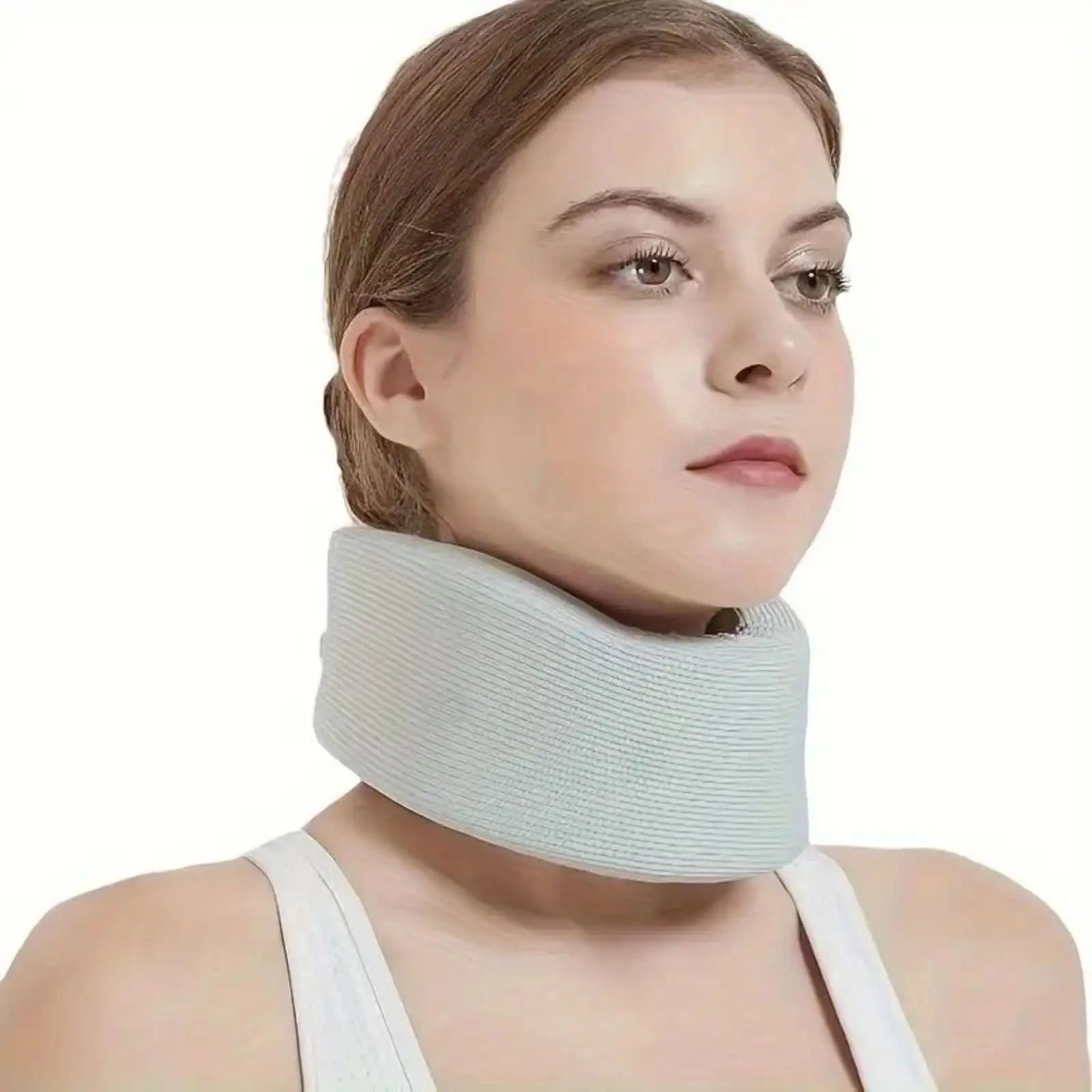 Adjustable Breathable Neck Brace Cervical Sponge Neck Support Protector for Sleep - Ergonomic Neck Pillow for Comfortable Sleep
