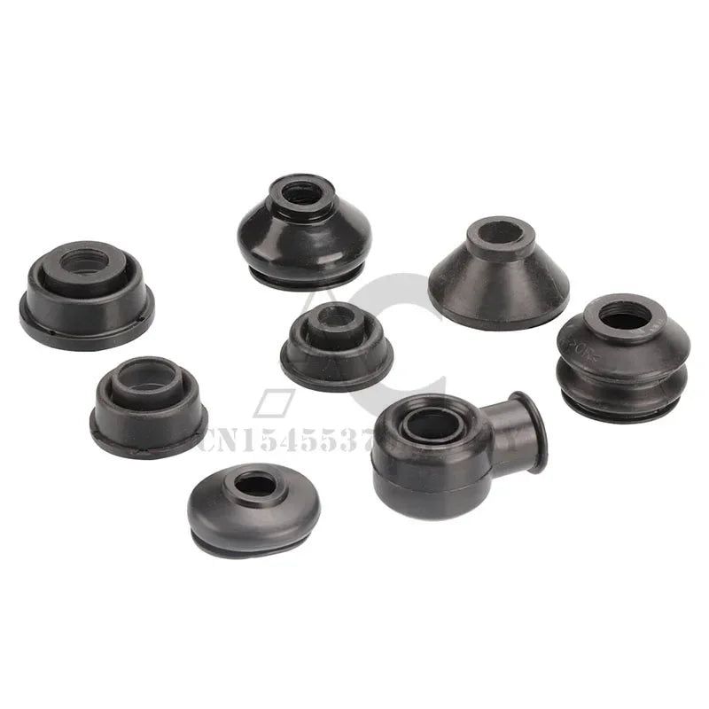 4pcs Universal Ball Joint Turn Rods Rubber Boot Dust Cover Replacement Control Arm Protector Car Suspension Steering Accessories