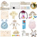 Montessori Busy Board DIY Material Accessories Sensory Toys Busyboard Parts for Children Early Educational Baby Development Toys