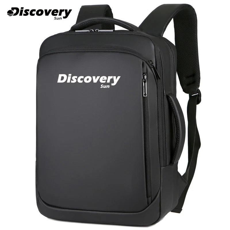Mochila de lona multifuncional DISCOVERY-SUN, mochila informal para senderismo, mochila escolar para deportes al aire libre, mochila de viaje de gran capacidad.