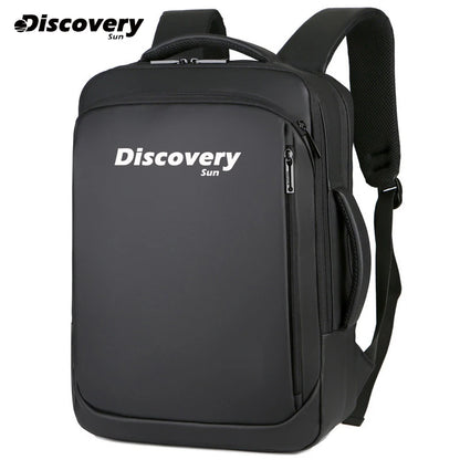 Mochila de lona multifuncional DISCOVERY-SUN, mochila informal para senderismo, mochila escolar para deportes al aire libre, mochila de viaje de gran capacidad.