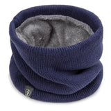 New Warm Neck Cover Neckerchief Winter Plush Muffler Woolen Knitting Fashion Solid Color Men Women Cold-proof Scarf Outdoors