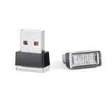 Mini Car Interior Ambient Lights Atmosphere Lamp USB LED Car Lights PC Car Decoration Light Plug and Play Decor Lamp Lighting