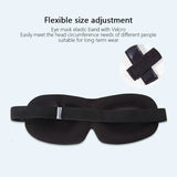 Comfortable Lightweight Eye Cover Soft 3D Contoured Sleeping Mask Breathable Eye Shade for Men and Women Night Travel Rest Aid