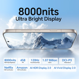 Smartphone HONOR 600 Pro 5G (Versão UE) 6.57" AMOLED - Snapdragon 8 Elite | Câmara 200MP AI, Bateria 6400mAh & 80W Super Charge