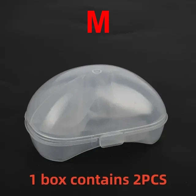 Protectores de pezón de silicona para lactancia materna, protector de lactancia suave, 2 unidades 