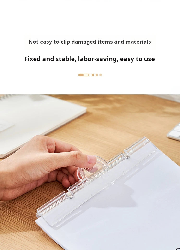 Magnetic Transparent File Folders Strong Suction Not Easy To Fall Off Multifunctional Office Supplies File Folders