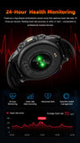 Novo Smartwatch Masculino T-RX4 Ultra GPS 2026 – Posicionamento GPS de 6 satélites, resistência à água 10ATM, bateria de 850mAh, bússola e mais de 170 modos esportivos.