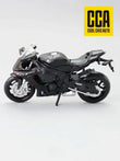 CCA Yamaha YZF-R1 alloy simulation motorcycle model, rear wheel with shock absorber, desk ornament, children's toy holiday gift