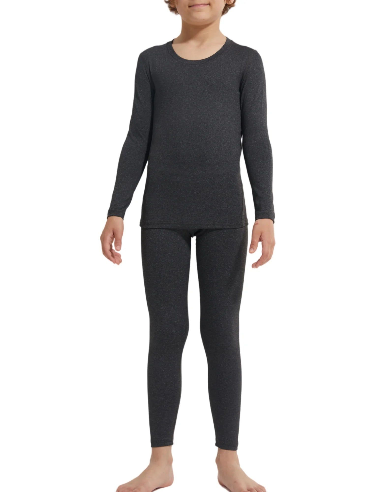 Winter Sports Suit for Children Quick Drying Thermal Underwear Boys Girls Compression Sportswear for Basketball Football