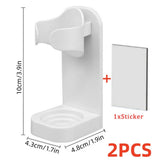 1-4PCS Electric Toothbrush Wall-Mounted Holder Space Saving No Punching Bathroom Accessories Toothbrush Stand Rack Organizer