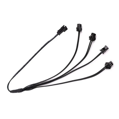 10/5/3/1M EL Wire Light Strip Battery USB Switch Neon Glowing String Lights DIY Rope Tube Halloween Blacklight Multicolor Decor