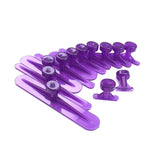 12Pcs Car Body Dent Repair Tool Dent Removal Pullers Glues Tabs,Auto Body Paintless Dent Removal Tool Dent Lifters Glues Tabs