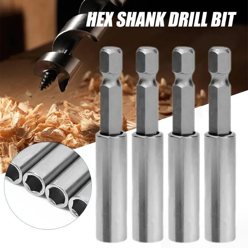 10/1pcs Magnetic Screwdriver Extension Hex Shank Extended Connecting Rod Carbon Steel Screwdriver Bit Holder Power Tools