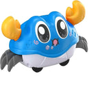 Double Force Walking Crawling Crab Tummy Time Baby Sensory Toys Infant Learning Crawl Development Babies Interactive Walking