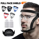 Máscara de protección laboral, protector facial transparente, protector facial transparente, pantalla protectora facial, accesorios de cocina, gadgets