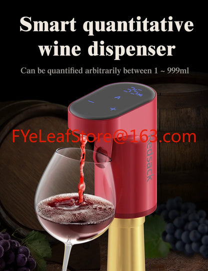 Extractor de vino eléctrico con sensor inteligente