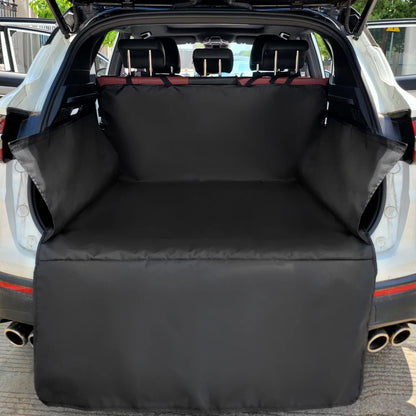 Funda impermeable para asiento de coche de perro, tela Oxford 600D, para transportar mascotas, alfombrilla para maletero de coche, SUV, forro de carga para perros