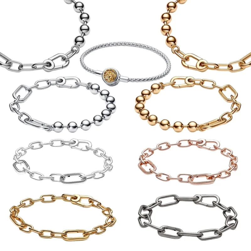 Pulsera de cuentas pequeñas con cadena pequeña, ideal para damas clásicas, regalos de joyería exquisitos, ¡2024!