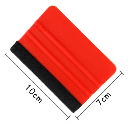 1/5Pcs Car Stickers Film Install Squeegee Vinyl Carbon Fiber Scraper with Felt Squeegee Tool Film Wrapping Car Wrap Tools 10x7cm