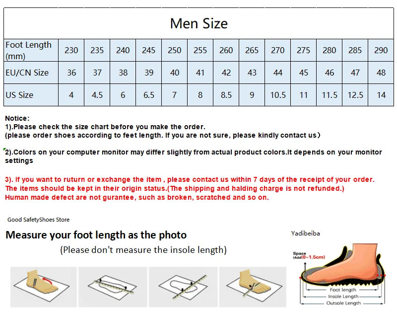 Manlegu Air Mesh Steel Toe Work Shoes Breathable Working Shoes Women Man Safety Shoes Lightweight Puncture-Proof Safety Boots