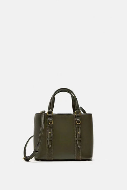 Bolso de diseñador de lujo para mujer, de piel sintética suave, tipo cubo, de alta calidad, tipo bandolera