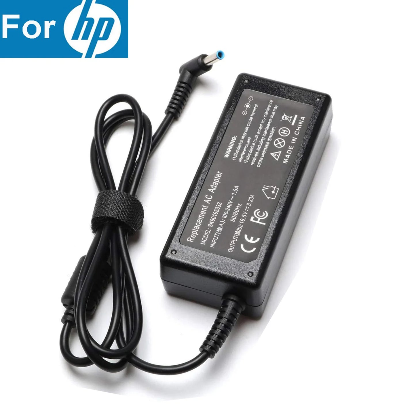 Nuevo adaptador de corriente para portátil de 65 W para HP ProBook 430, 440, 450, 455 y 470 G5.