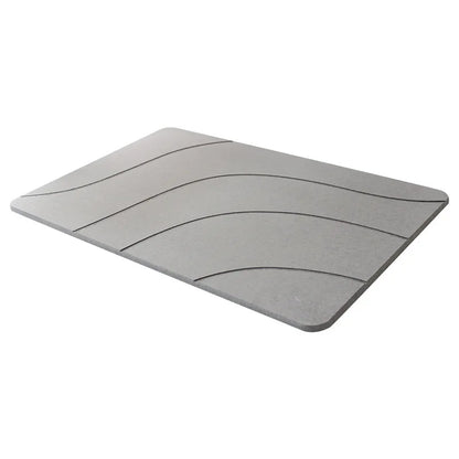Indoor Diatomite Stone Bath Mat Diatom Mud Soft Mat Water Absorption Quick Drying Diatomite Stone Shower Mat Entryway Rugs