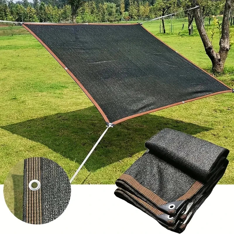 Summer Sunshade Net Garden Room, Sunscreen Shading Sails, Sun Protection, Shading Mesh, Outdoor Camping, Car Sun Cover