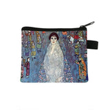 Oil Painting Coin Purse DIY Coin Bag Women Lipstick Card Keys Holder Money Bag Ladies Wallet Handbags For Women Small Kids Bags