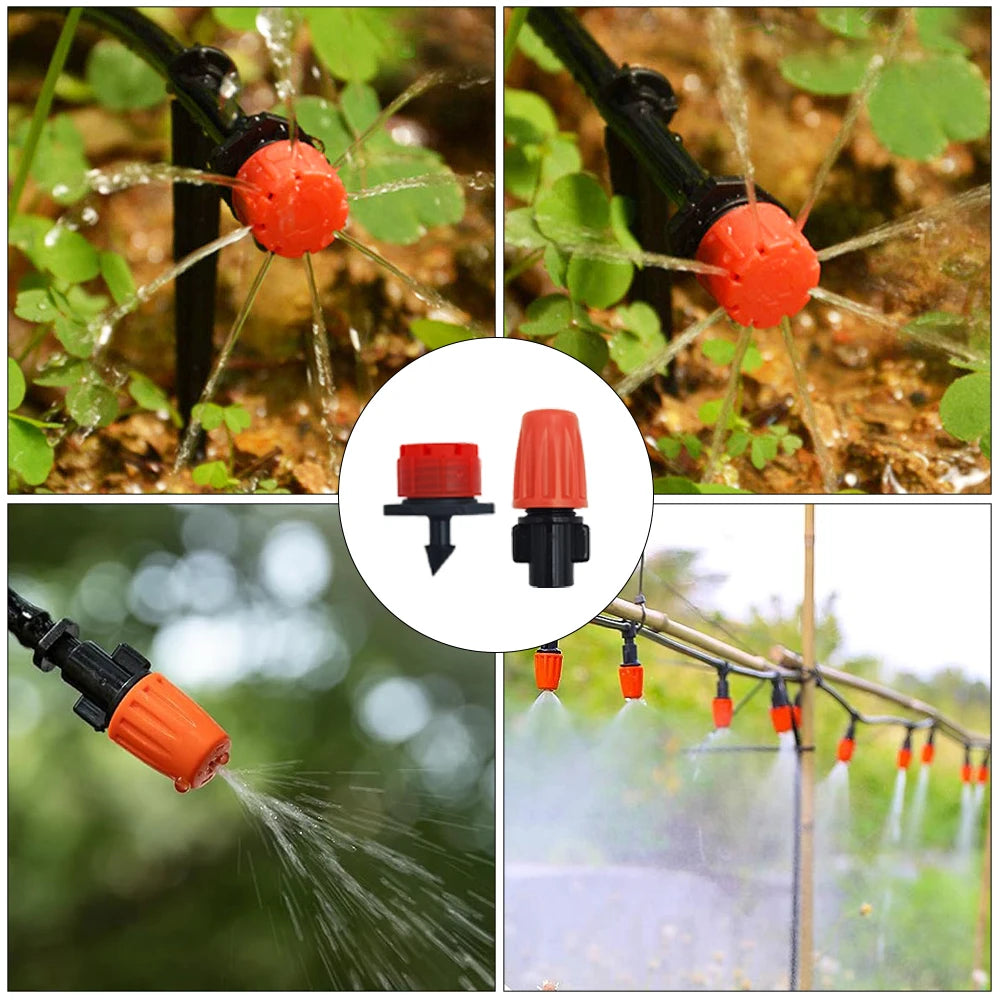 Sistema de riego Herramientas de jardinería Kits de riego por goteo Manguera de riego automática con instalación conveniente ajustable Ahorro de agua