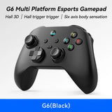 G6 wireless mobile game controller with Hall trigger and Hall joystick supporting Switch/PC/Android/iOS