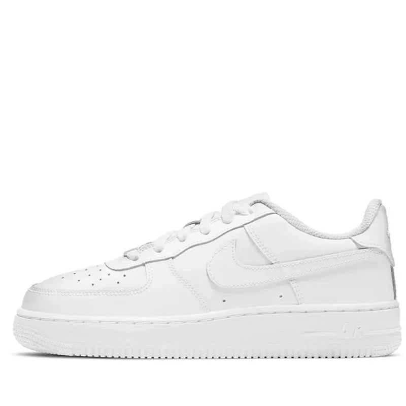 Nike Court Borough Low-Top Kids's Sneakers Couro Sintético Clássico Estilo Retro Antiderrapante Amortecedor Resistente ao Desgaste