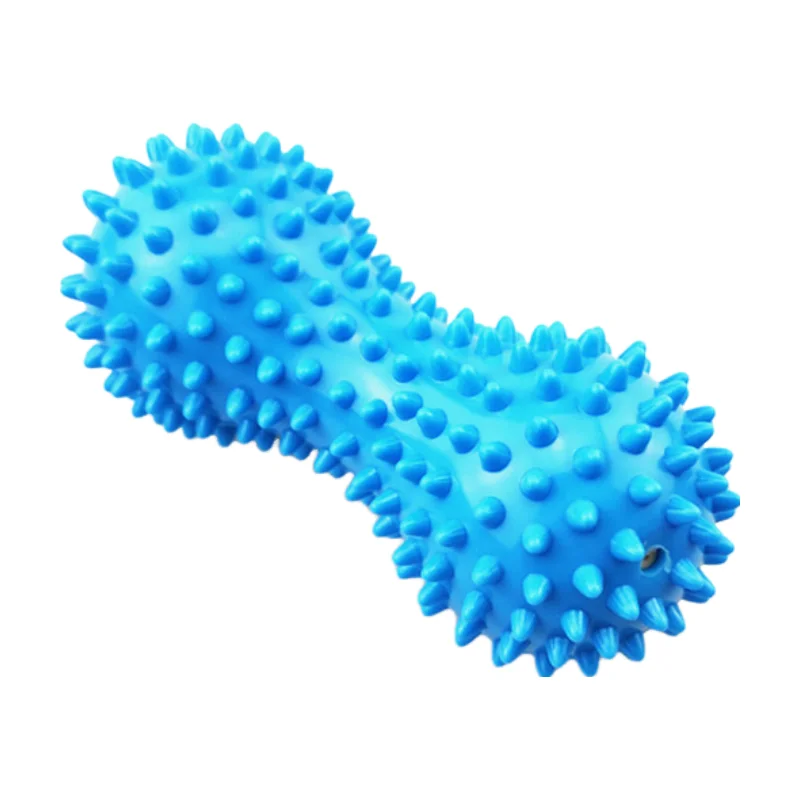 Peanut Massage Spiky Ball para Plantar Fast, treinamento, dor muscular, estresse, massageador para os pés, rolo de relaxamento, bolas miofasciais, 1pc