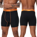 4pcs Set Mid-Long Boxer Shorts Men's Underwear Male Underpants for Men Homme Boxershorts Slips Soft Panties Brand Sexy