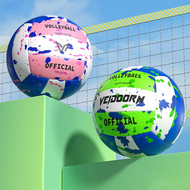 Professional Volleyball for Competition Training High Bounce PVC Material Durable Shockproof Official Size Match Ball Trending