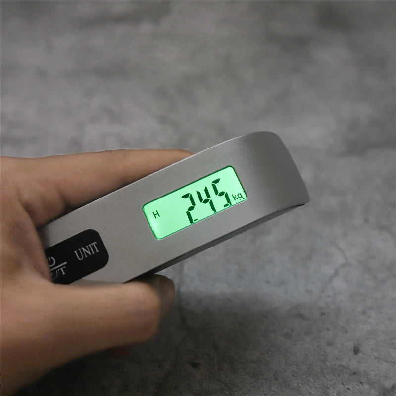 10g-50kg Portable Scale Digital LCD Display Electronic Luggage Hanging Suitcase Travel Weighs Baggage Bag Weight Balance Tools