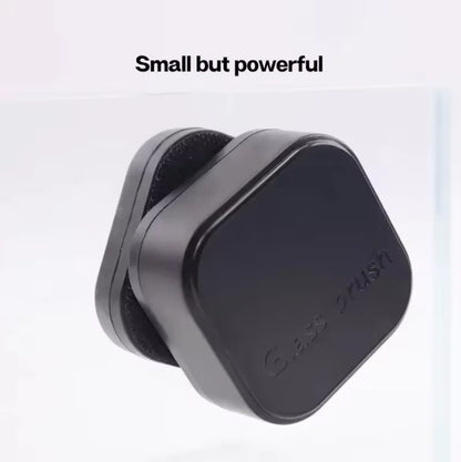 Mini Square Magnetic Brush Aquarium Glass Cleaner Scratch-Resistant Glass Cleaner Magnetic Brush for Small Aquarium Fish Tank