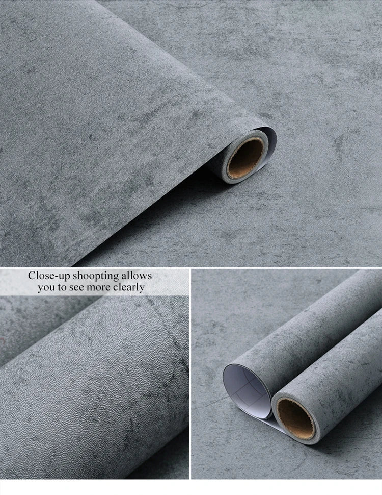 Self-adhesive Thicken PVC Floor Sticker Waterproof Ceramic Tiles Sticker Store Mall Hotel Floor Home Decorative Retro Wallpapers